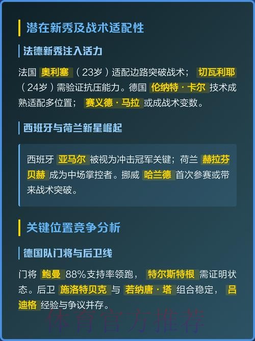 全面解析世界杯球队资料与战术分析